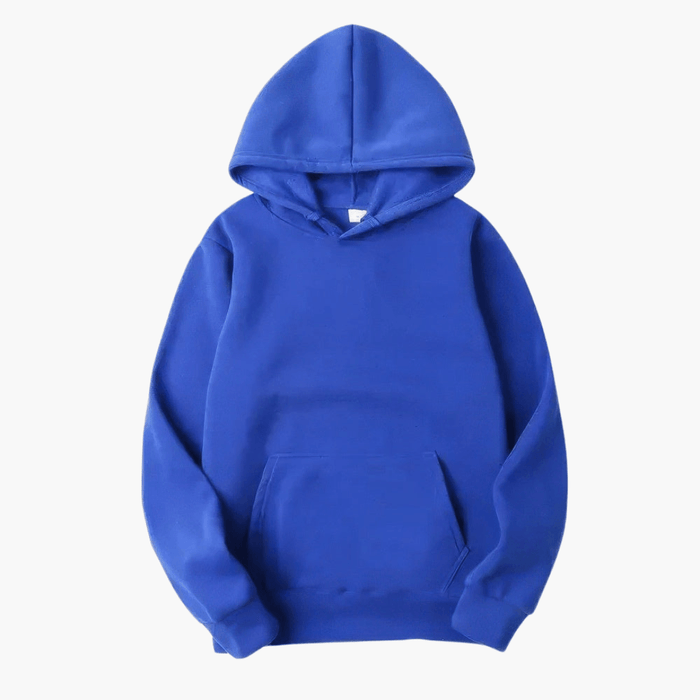 Kvinnors Fitted Hoodie med Justerbar Huva och Ribbad Kant
