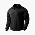 Herrarnas Half-Zip Tröja med Nedvikt Krage