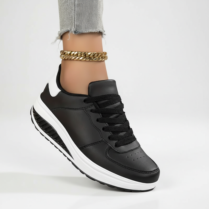 Dam Ortopediska Sneakers Air Cushion Stöd för Promenader