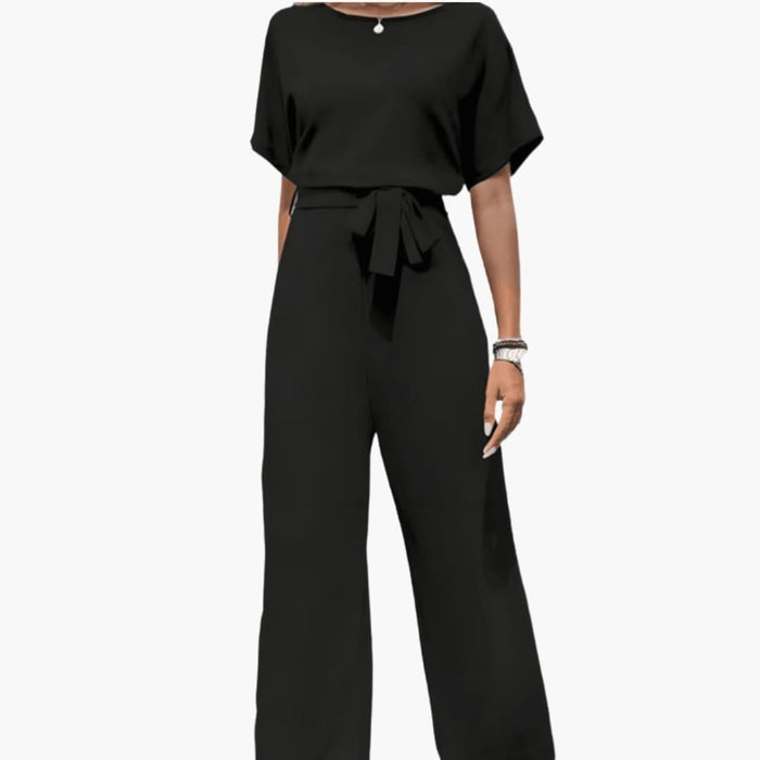 Kvinnors Vida Byxor Jumpsuit med Definierad Midja – En-del Outfit