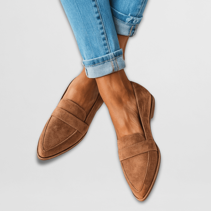 Dam Loafers Slip-On Rund Tå Vardag